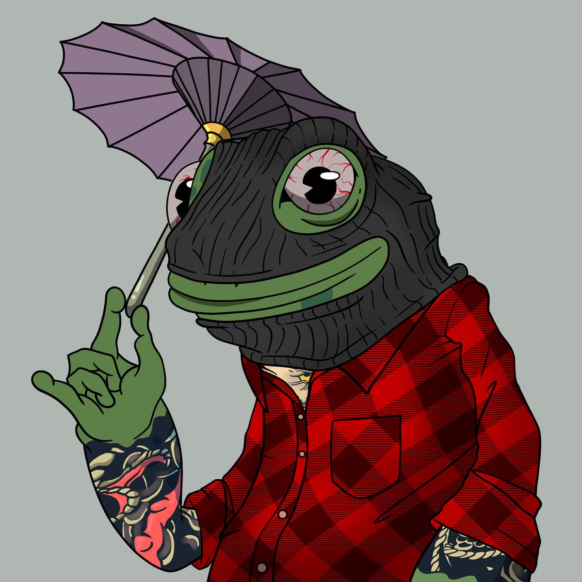 Cyber Frogs update bot tweet media