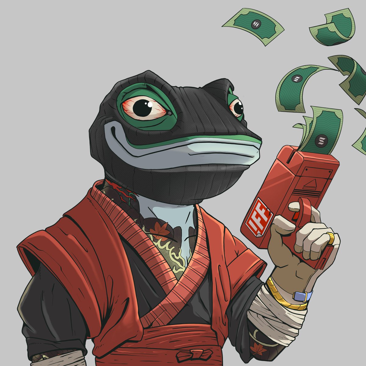 Cyber Frogs update bot tweet media