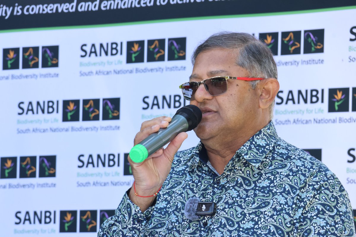 SANBI_ZA's tweet photo. The Deputy Minister of the Department of Forestry, Fisheries and the Environment, Mr Narend Singh, visited our National Zoological Garden and Pretoria National Botanical Garden today as part of this week's #NationalGardensWeek celebrations. The Deputy Minister, accompanied by members of the SANBI Board and our CEO, visited various departments within the zoo to learn more about the important work being done there. He also made a stop by various exhibitions that were on display and addressed learners and visitors to the gardens. He said that “Exposing the public to the work done in our national gardens allows us to encourage South Africans to value our wildlife and natural heritage. When people appreciate the species in places like this, they are more likely to protect them in their own communities.”

Visitors can enjoy free entry to our national botanical and zoological gardens this week, offering all South Africans and residents an opportunity to explore these spaces, learn about conservation, and reconnect with nature.