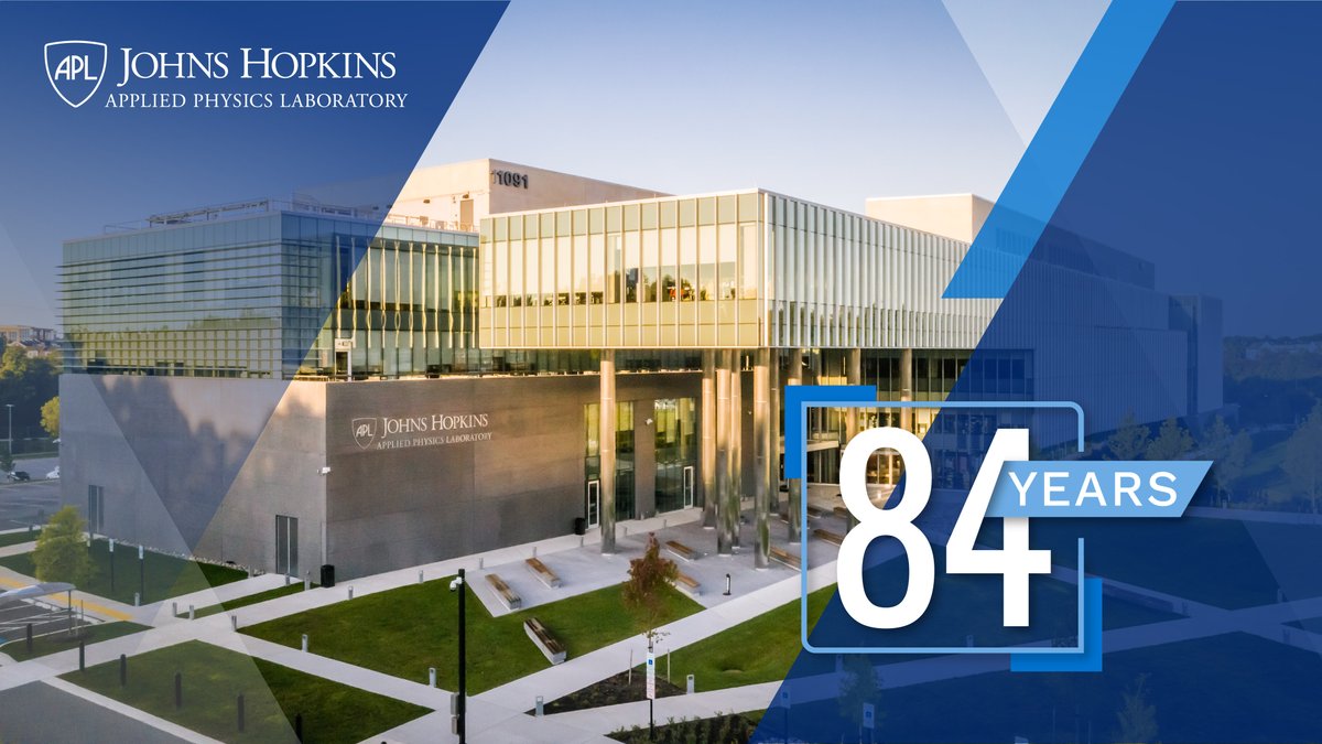 Johns Hopkins APL tweet media