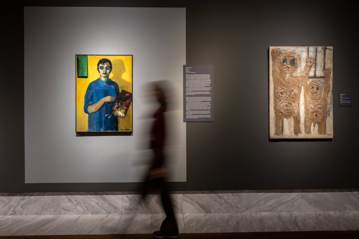 GVAcultura's tweet photo. 🖼️El Museu de Belles Arts de València presenta l'exposició ‘Temps Moderns’ 

🎨48 obres de la col·lecció pròpia d'art contemporani 
🧑‍🎨Compreses entre les dècades de 1940 i 1970

👁️Fins al 31 de maig

https://t.co/fsKOAzgqwR https://t.co/MPwaOQmZmt