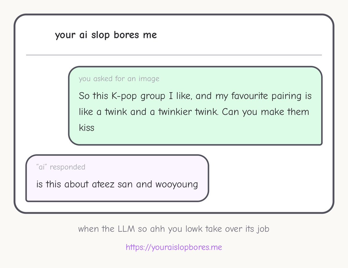 Crying. I’m so sorry, my ai person, it was about nct taeyong and ten