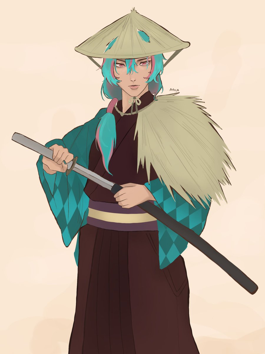 Milkk143's tweet photo. Ronas Samurai! #Ronarts https://t.co/mYo8s7XNJ4