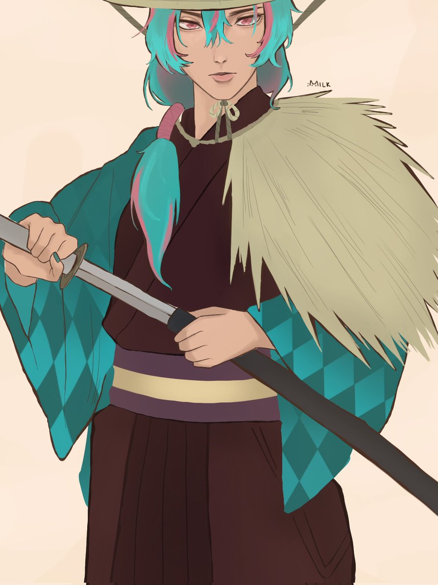 Milkk143's tweet photo. Ronas Samurai! #Ronarts https://t.co/mYo8s7XNJ4