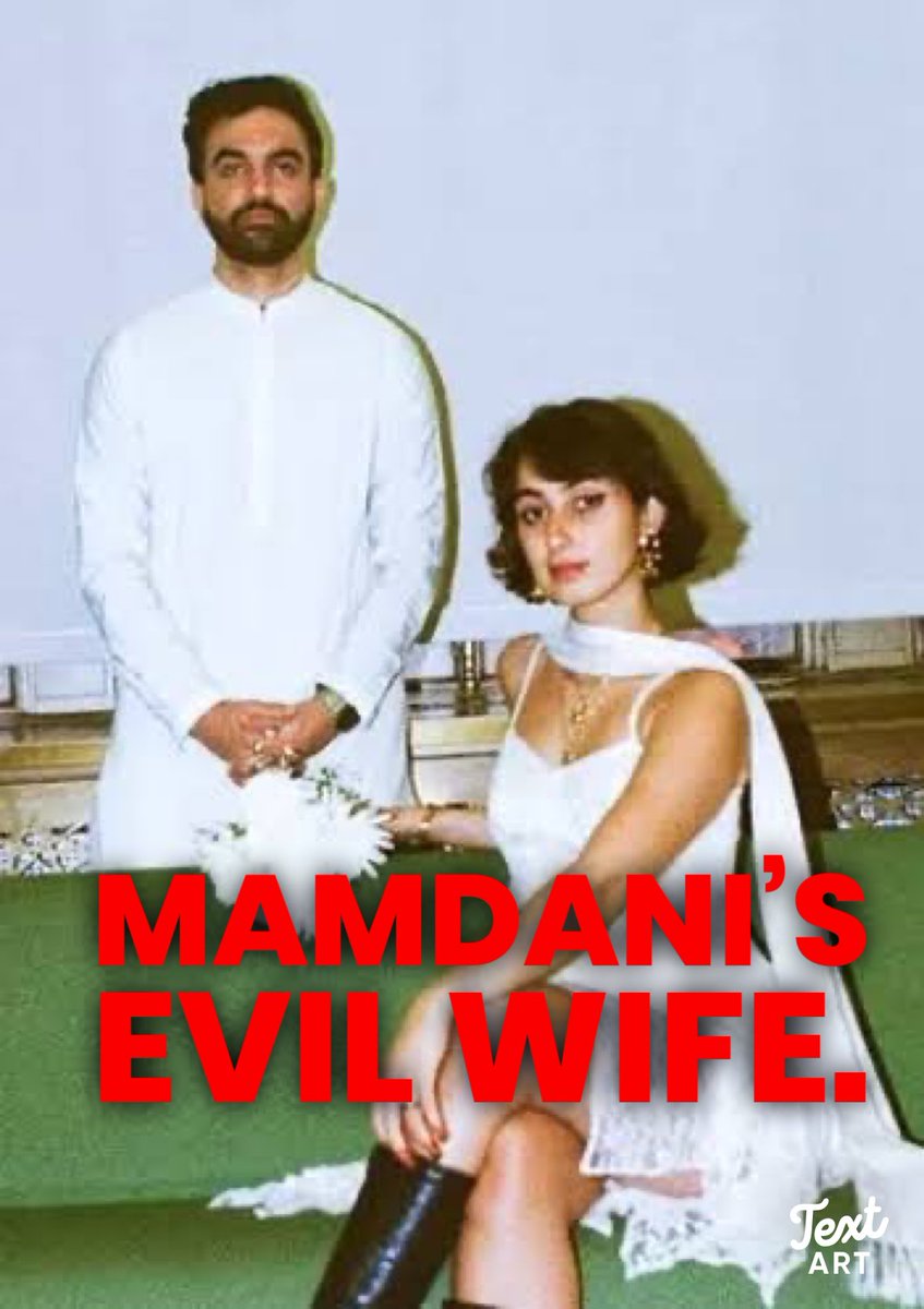 #Mamdani’s evil wife Rama cheered on Hamas’ atrocities and brutal rapes  against Israeli civilians on 10/7, yet he won’t say a word of criticism regarding her reprehensible acts. ⁦<a href="/ZohranKMamdani/">Zohran Kwame Mamdani</a>⁩ ⁦<a href="/NYCMayor/">Mayor Zohran Kwame Mamdani</a>⁩