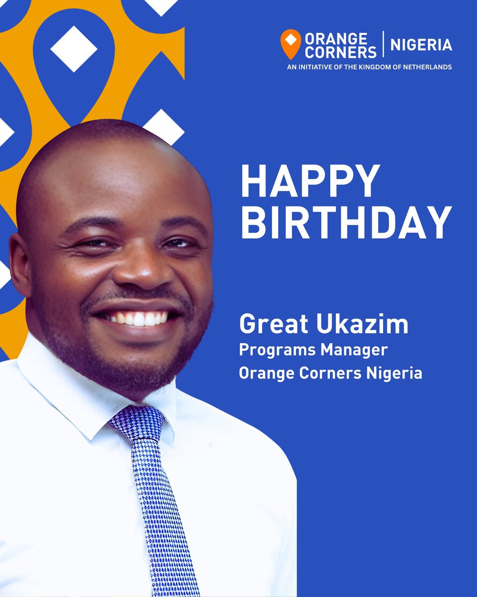 Today we celebrate <a href="/Great_Ukazim/">UKAZIM GREAT KELECHI</a> our Programs Manager whose work continues to support and strengthen the entrepreneurial ecosystem. 

We wish you a wonderful birthday filled with joy and a new year ahead marked by continued impact, growth, and success.
