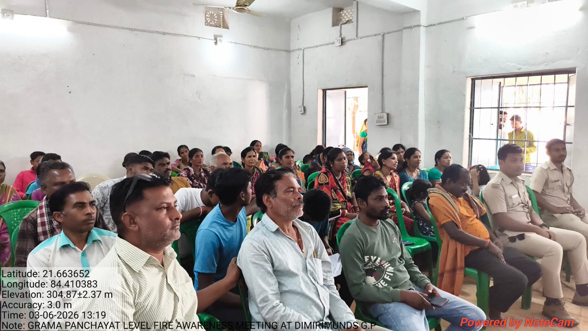 DFO_Bamra's tweet photo. GP-level #Forest #Fire 🔥Awareness Meeting held at #Dimirimunda GP, #Jamankira Range under #Bamra WL Division to sensitize villagers on fire prevention and forest protection. 🌿🔥 #ForestFire #Awareness #BamraWL
@SambalpurRccf @PCCFWL_Odisha @pccfodisha @ForestDeptt @DmSambalpur https://t.co/CV4VXpcExM
