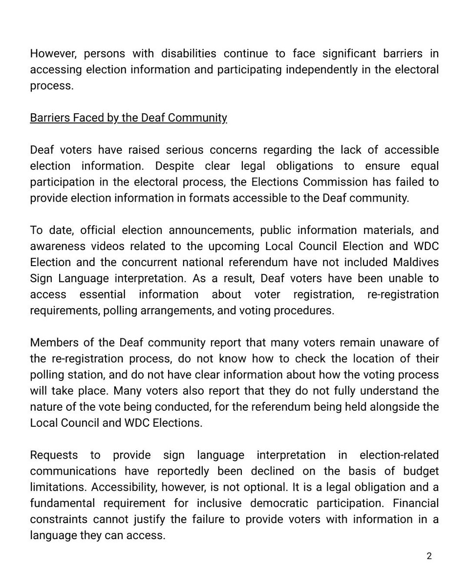 Maldives Local Councils' Association tweet media