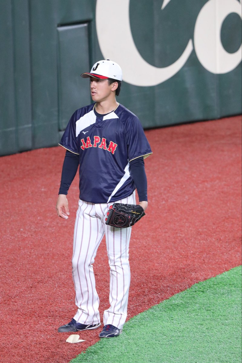 Fs_57kit's tweet photo. もこみち風…❓😹

 #北山亘基  #lovefighters
 #WorldbaseballClassic https://t.co/EHDQgaOife
