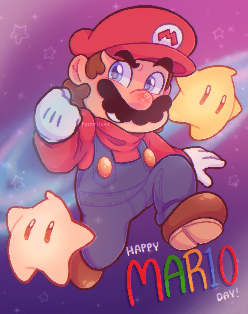 Happy Mar10 Day!! ❤️🍄

#MAR10 #MAR10Day