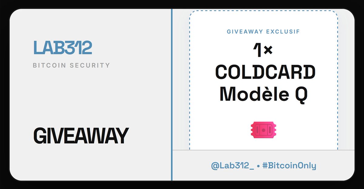 LA₿ 312 | 🛡️InfoSec & Self-Custody 🔑 tweet media