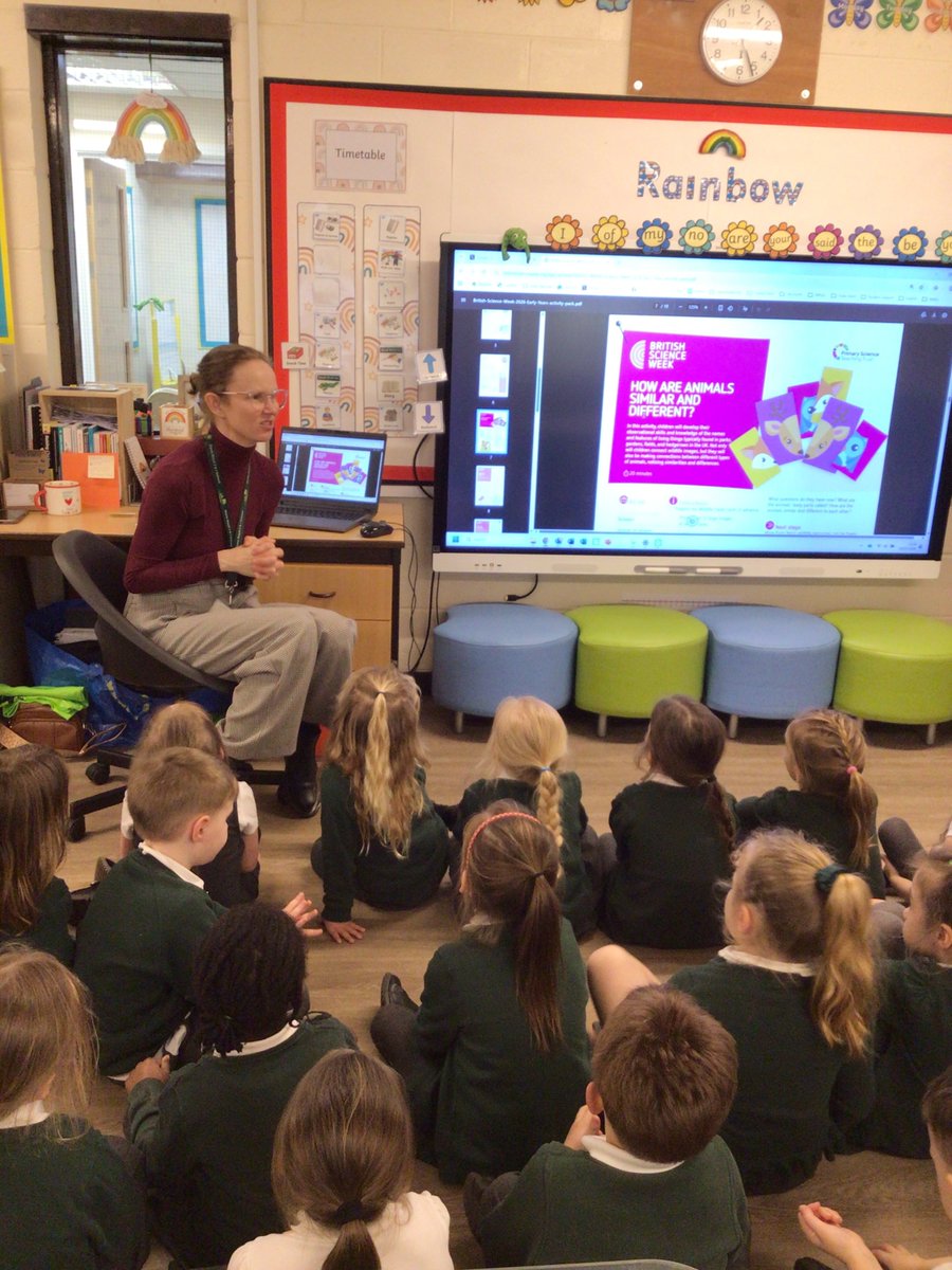 DaneRoydUFS's tweet photo. As part of British Science Week, UFS have been curious about living things, what makes them the same and what makes them different. Ask us about our ‘Odd One Out’ activity. We had lots of interesting ideas. @DaneRoydSchool #DaneRoydScience https://t.co/KZ5WlKVUMc