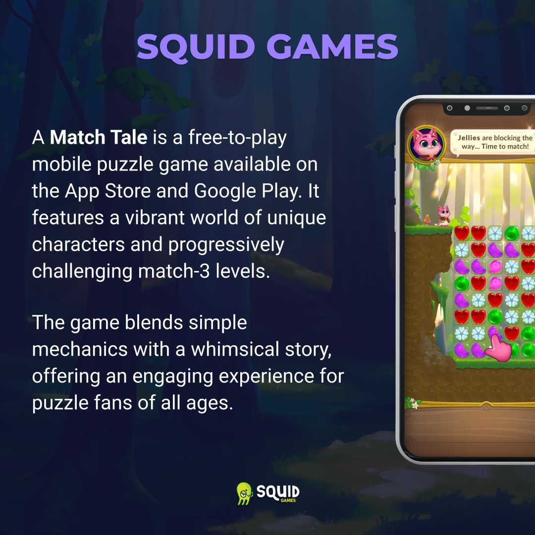 WhimsyGamesDev's tweet photo. 💎 Jellyvale: A Match Tale

A cozy match-3 world brought to life through close collaboration with the client. From idea to a complete game experience.  

Start small. Dream big. Build with Whimsy.  📷 

👉https://t.co/txleMN5546
 
#GameDev #Match3 https://t.co/CLLtiRKqfA