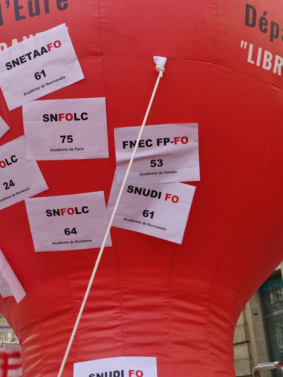 SNUDI-FO 53 tweet media