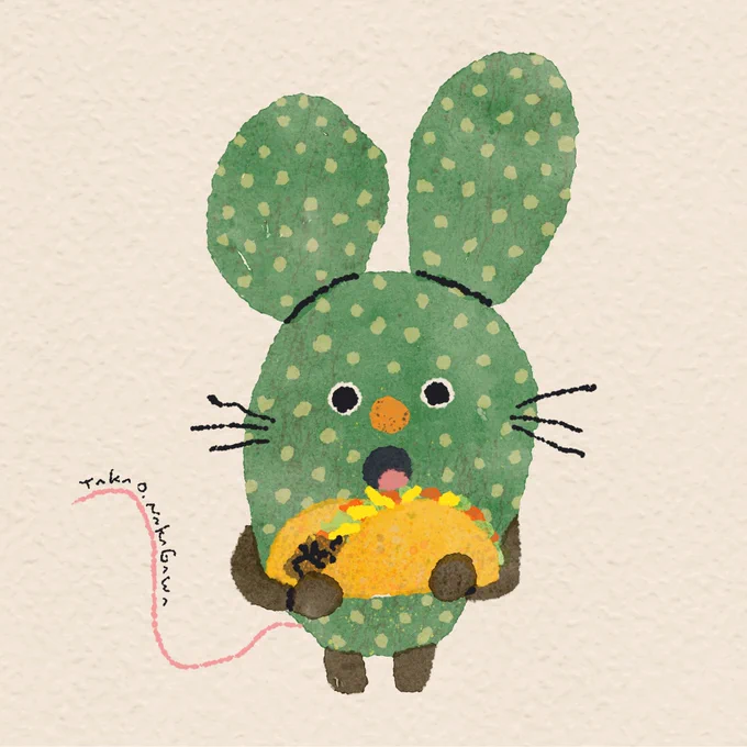 「ウチワサボテン」 #サボテンの日