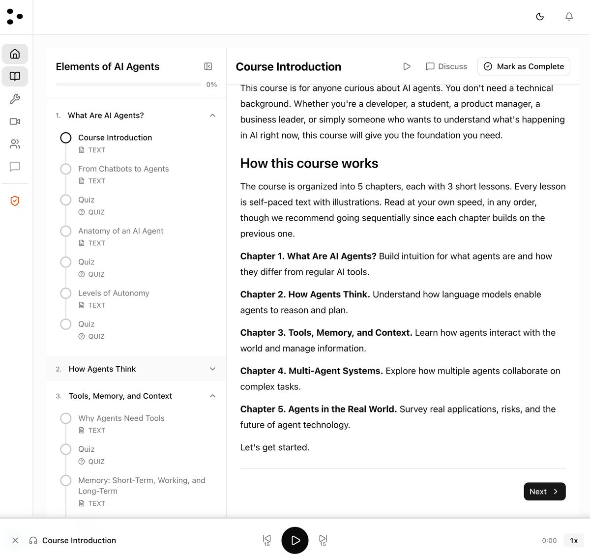 Course module outline