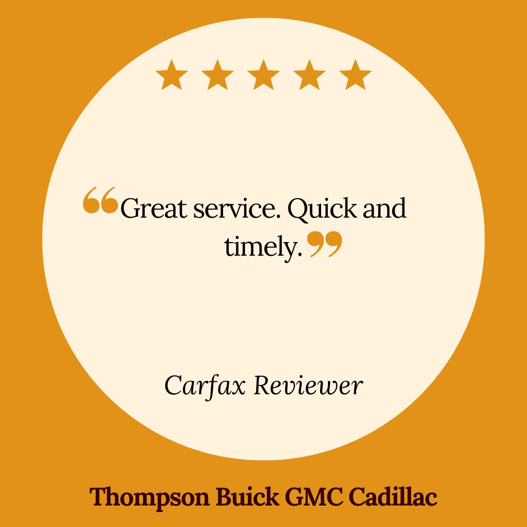 ThompsonCars's tweet photo. Thank you for your feedback. We’re glad your service was quick and smooth. We appreciate you choosing us. https://t.co/Mwv5uGBEoN