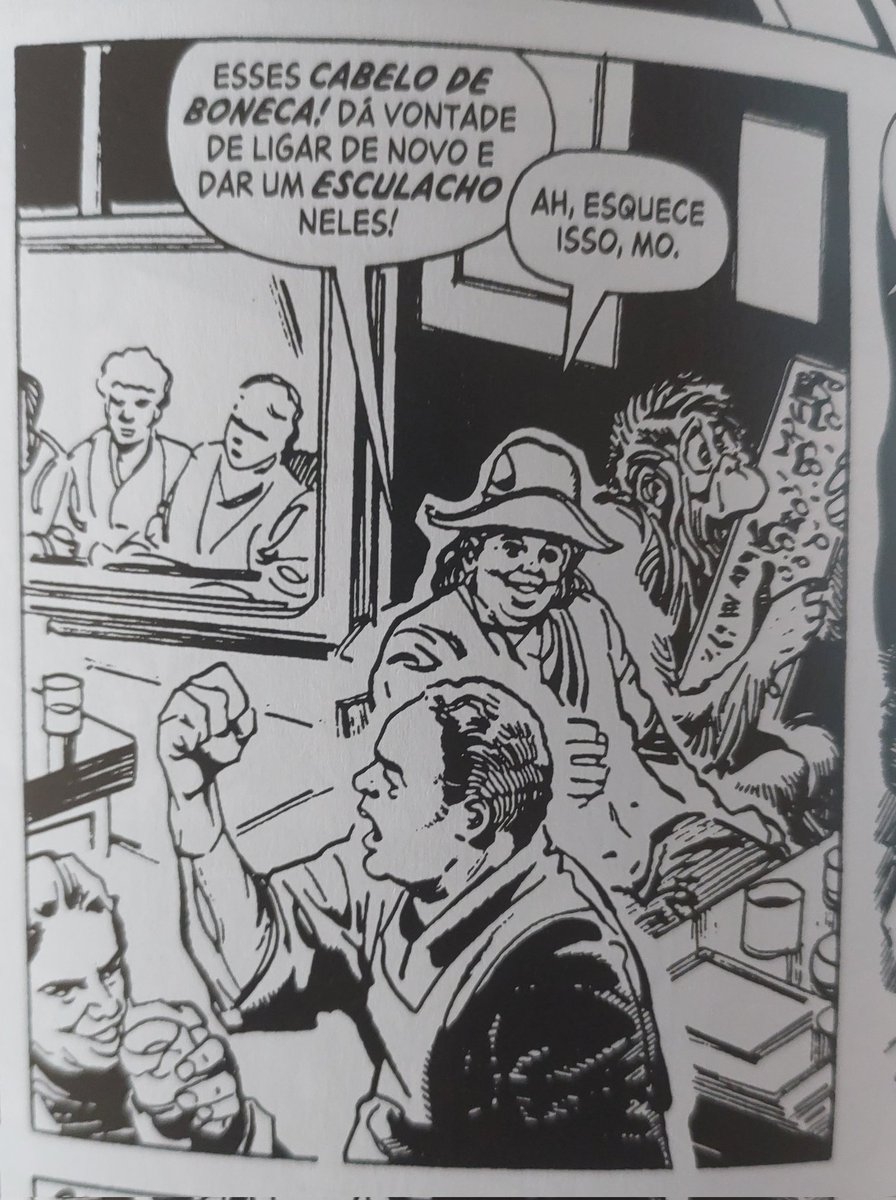 O Craque Neto marcando presença na Mega-City um do Juiz Dredd