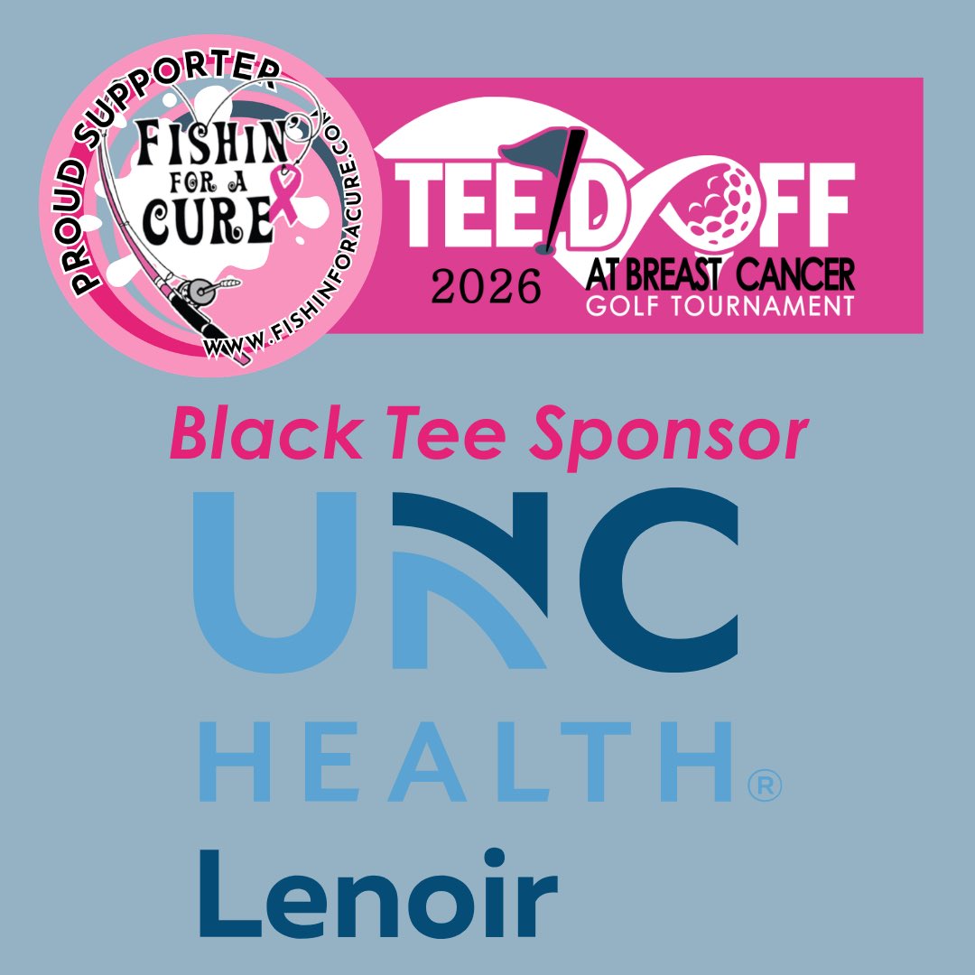 KT_Fishin4acure's tweet photo. We are proud to introduce Deacon Jones Auto Group, UNC Health Lenoir, and Field Controls as a $2,000 Black Tee Sponsor for FFAC’s 5th Annual Tee’d Off At Breast Cancer Charity Golf Tournament. Thank you for standing with us in the fight against cancer. https://t.co/BS7VejW8gZ