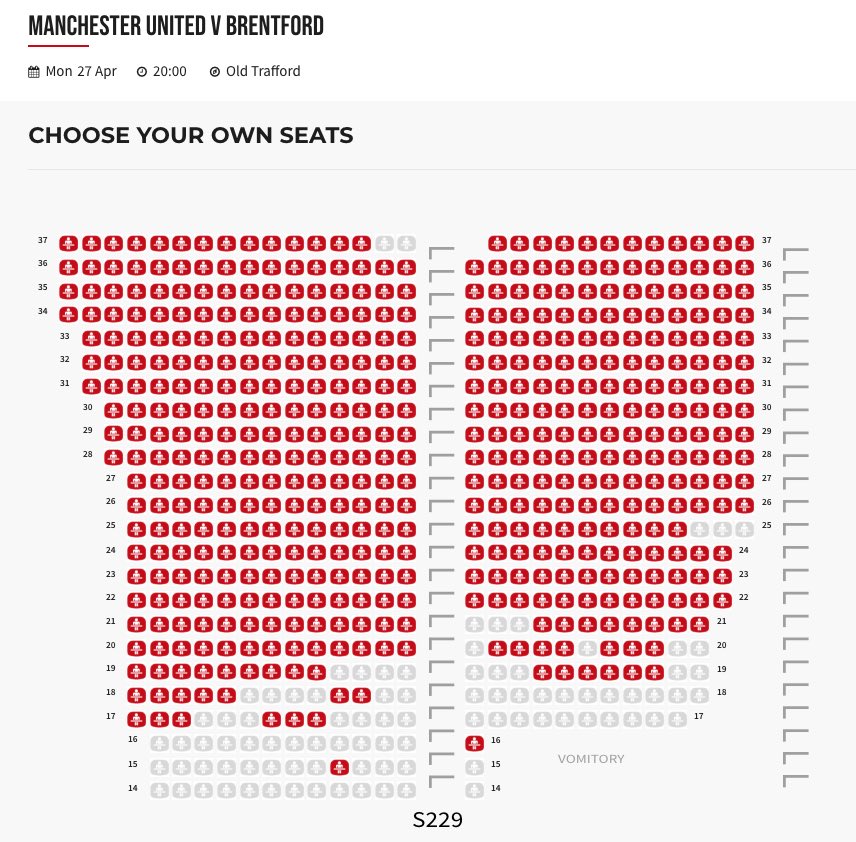 MUFC Ticket Alerts tweet media