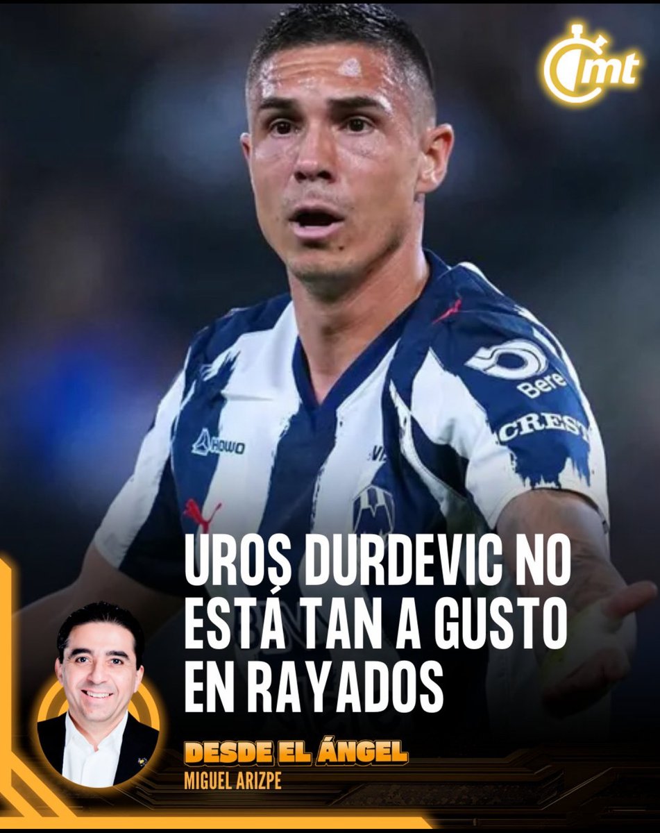 ArizpeMiguelZ's tweet photo. #DesdeElÁngel
✍️ #Uros no está a gusto en #Rayados
✍️ Te cuento detalles internos que me informó mi Judas Pandi
✍️ En #Atlas sí era feliz.
RT…
https://t.co/5zJa5dloBD https://t.co/jPqOESFLdA