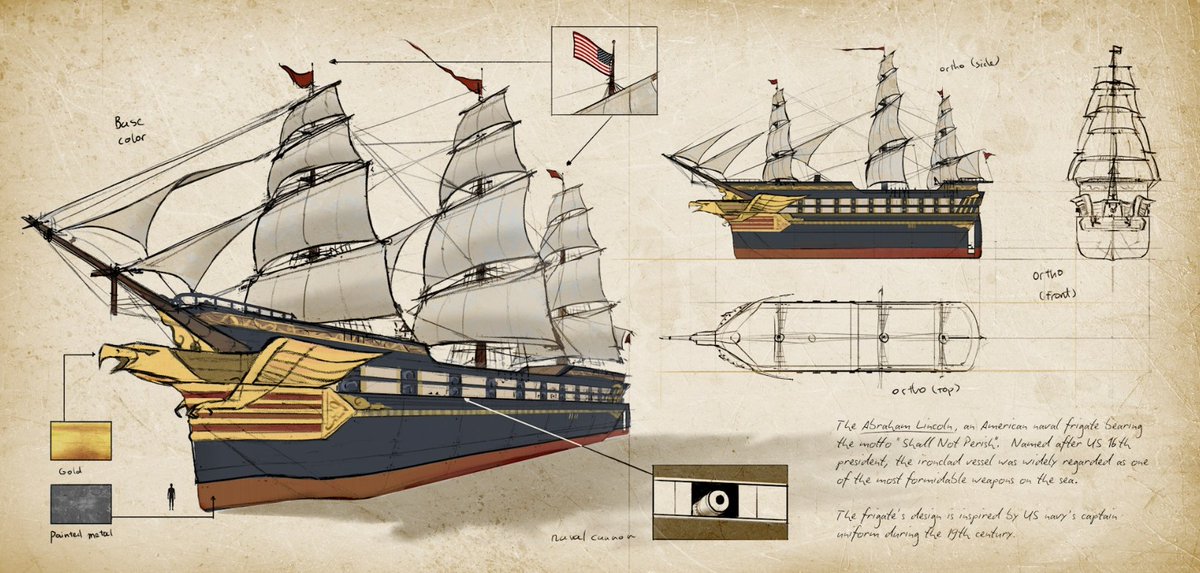 The Abraham Lincoln frigate by Minh Trần Quang - Check his profile on IAMAG Community : https://t.co/RySjjuwVwU 