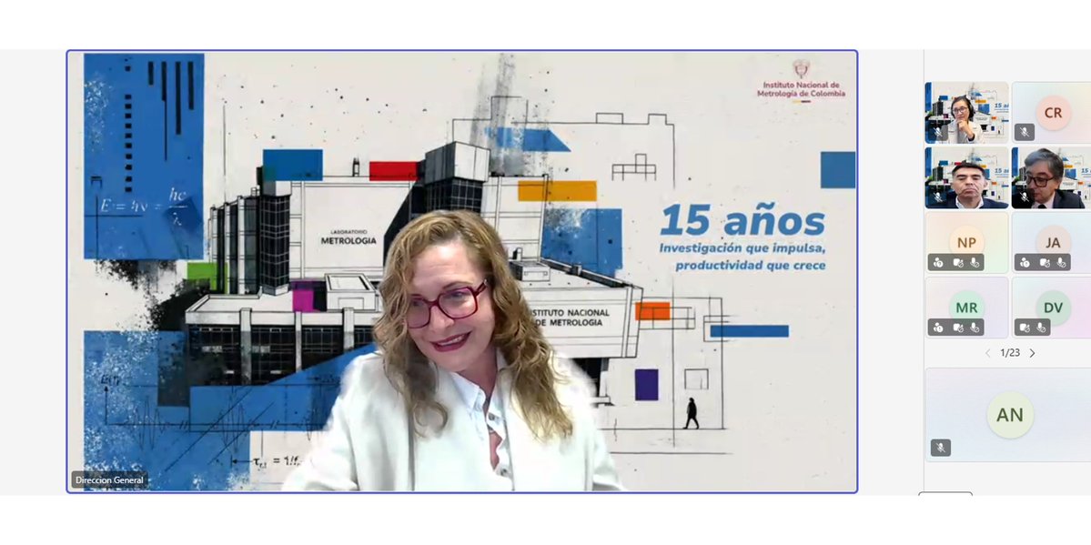 Instituto Nacional de Metrología - INM de Colombia tweet media
