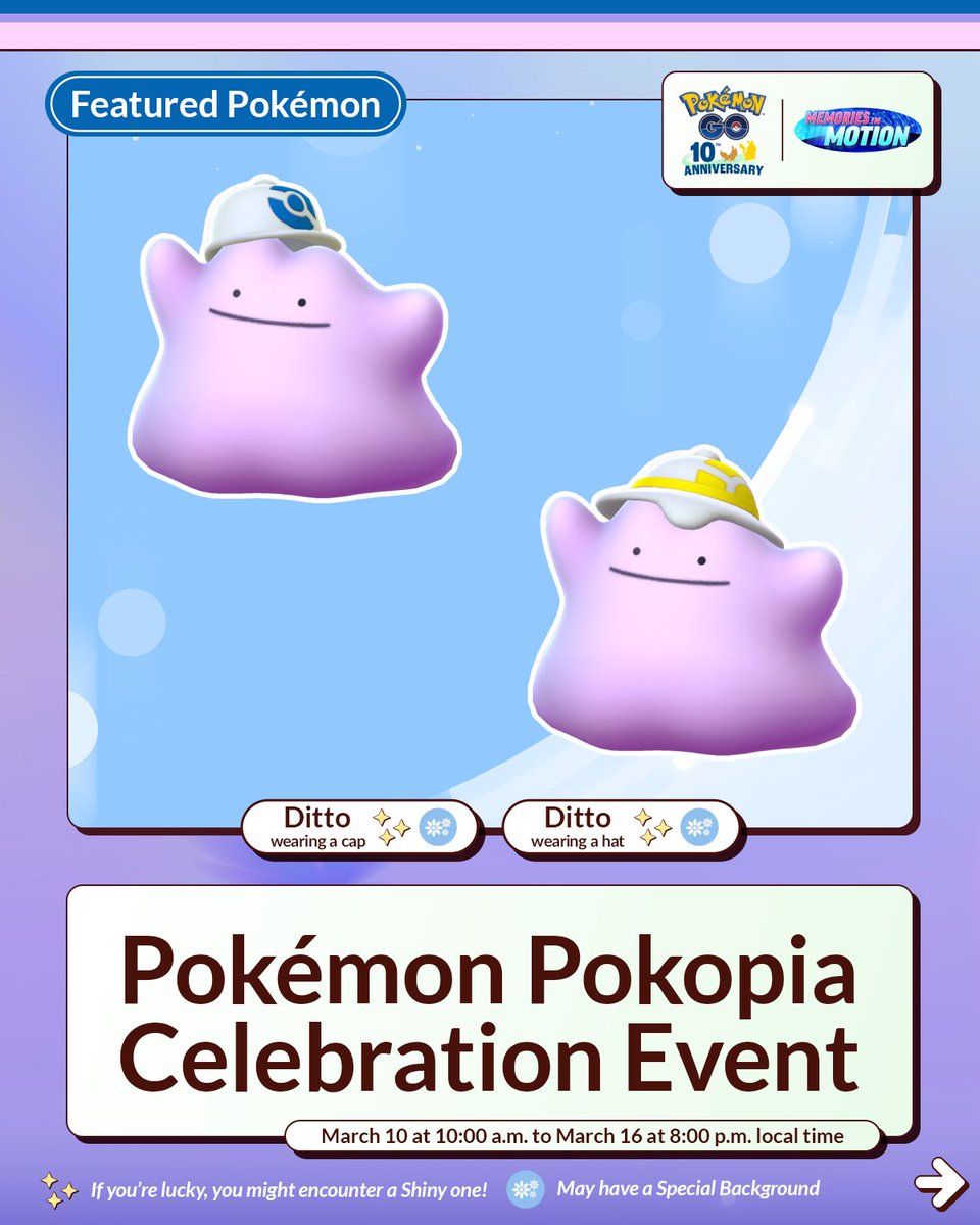 Pokémon GO tweet media