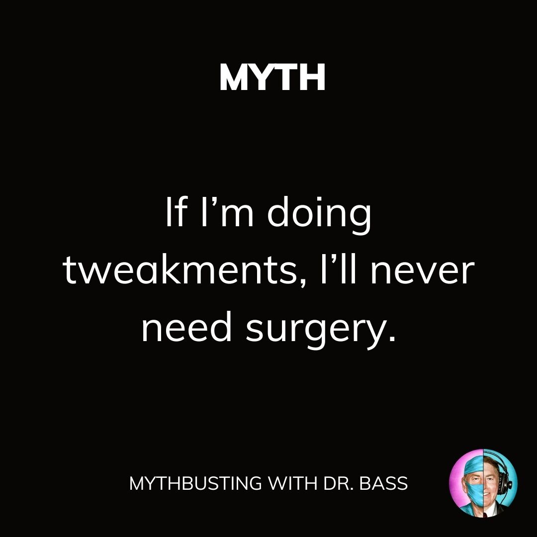 drbassnyc's tweet image. Tweakments aren’t a “never surgery” promise, they’re a smart timing strategy.

Small treatments can help postpone bigger fixes, but when a surgical correction is needed, non-surgical options will only go so far. 
parkavenueplasticsurgeryclass.com/beauty-series-…

#podcast #botox #fillers