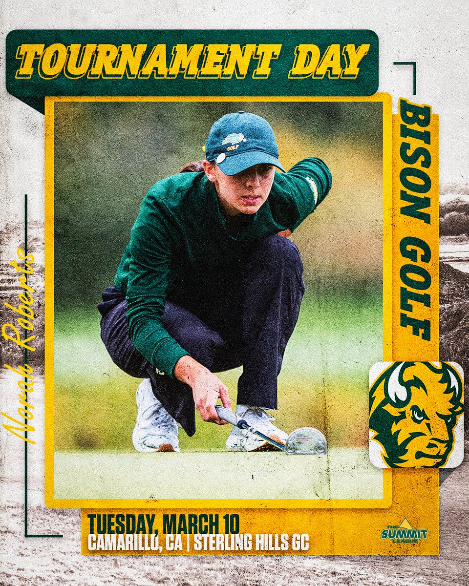 NDSU Golf tweet media