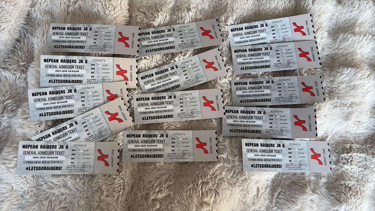 EQMCrillz's tweet photo. Anyone wanna go to JR A Nepean Raiders game this coming Sunday our last regular season at home? free tickets giving away! https://t.co/ZWkaSNVOz5