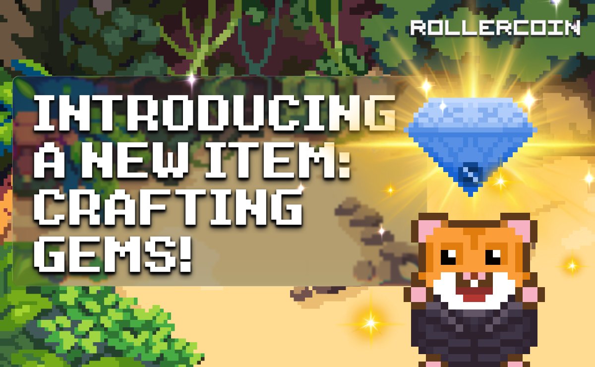 💎PACK YOUR BAG WITH THIS LUXURY UPGRADE

Forge isn’t getting a simple update this month.
It’s evolving, and Crafting Gems are coming.

If you’re hunting powerful miners, this is your moment.
New recipes and a brand-new way to use the Forge.