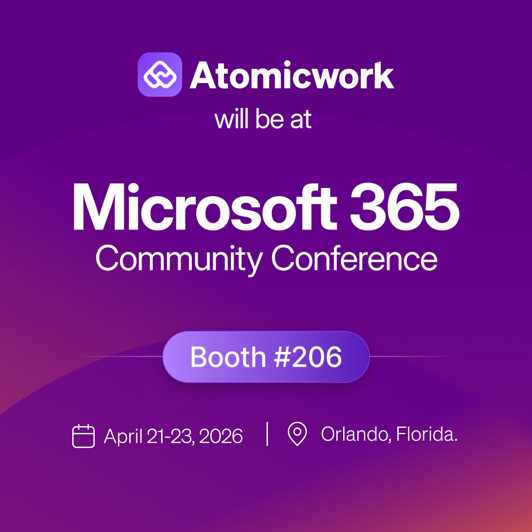 Atomicwork tweet media