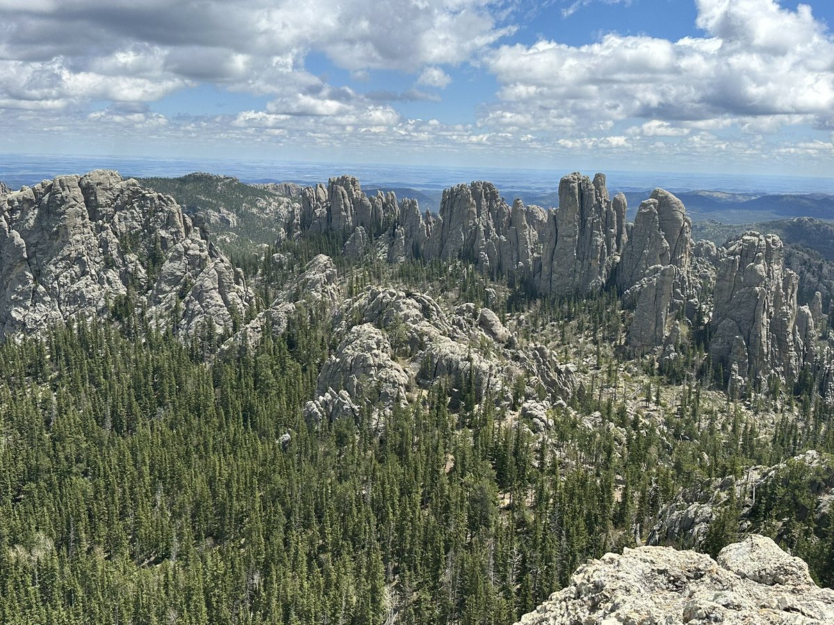 HikingLawyer's tweet image. Last May, I spent 4 days backpacking in South Dakota, including the Southern Section of the Centennial Trail.  The transformation from the rolling hills of Wind Cave NP to the pinnacles of Custer in the Black Hills was magic.

#backpacking #hike #outdooradventures