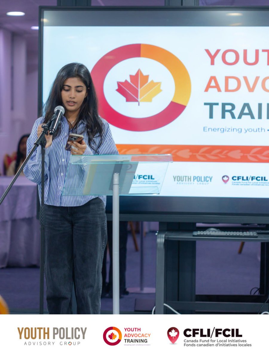 youthpolicymv's tweet photo. A new generation of youth advocates emerges as the Youth Advocacy Training Programme concludes its first phase with the support of the Canada Fund for Local Initiatives (CFLI).

#CanadaFund https://t.co/HKGjixeftK