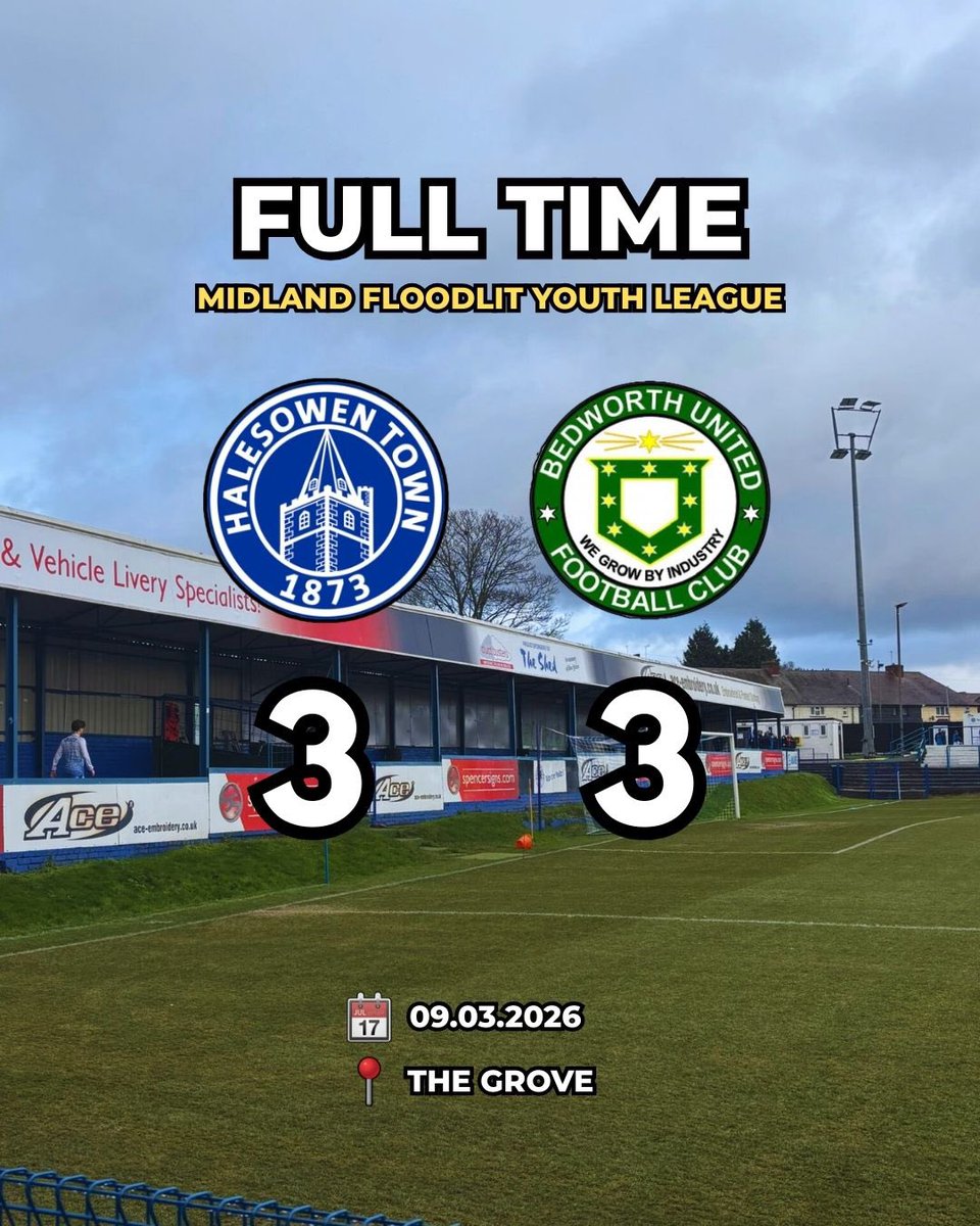 A riveting battle last night, ending in a 3-3 draw with an injury-time equaliser! 👊🏻

Our lads showed incredible character and togetherness throughout the game. Thank you to all who came and supported! 💙

#UpTheYeltz | #FootballAcademy