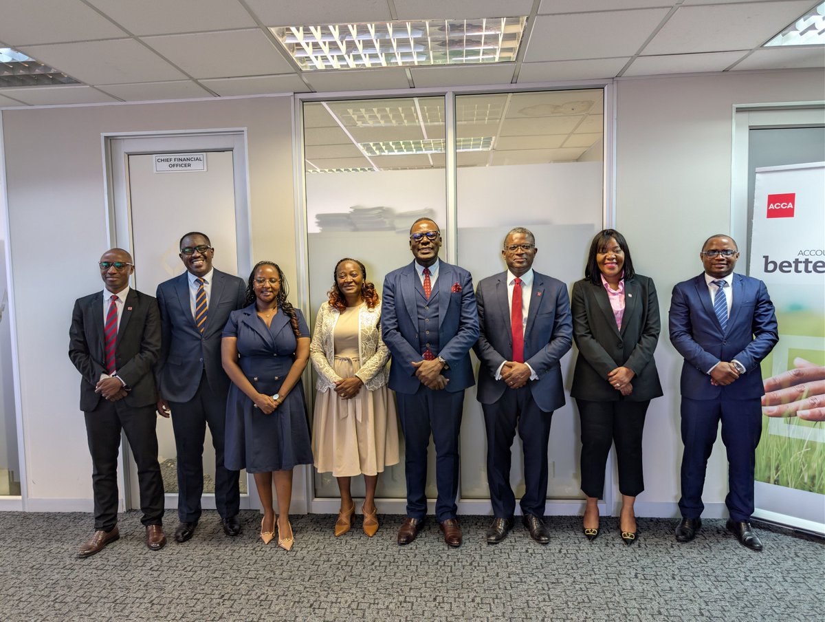 LuSE_Plc's tweet image. The LuSE welcomed ACCA Africa Director, Mr. Jamil Ampomah, for a courtesy call focused on advancing sustainability reporting standards, technology adoption &amp;amp; capacity building to strengthen Zambia's capital markets and empower the SME sector.
#LuSE #ACCA #SustainableGrowth