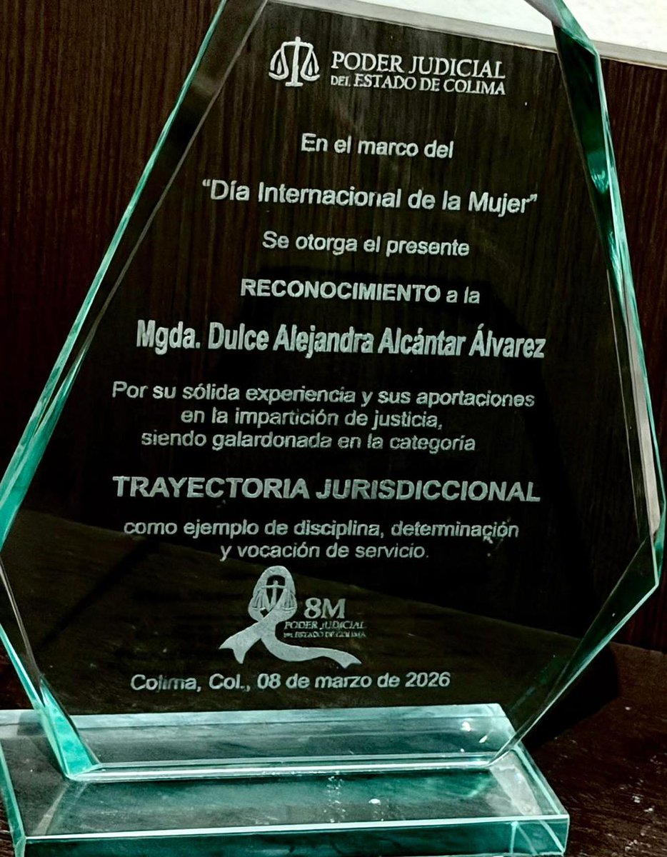_dulcealcantar's tweet photo. Mujeres destacadas en la Labor Jurisdiccional 2026.

¡3 mujeres en nuestra Ponencia! 💜 https://t.co/szR8Ypc5Gv