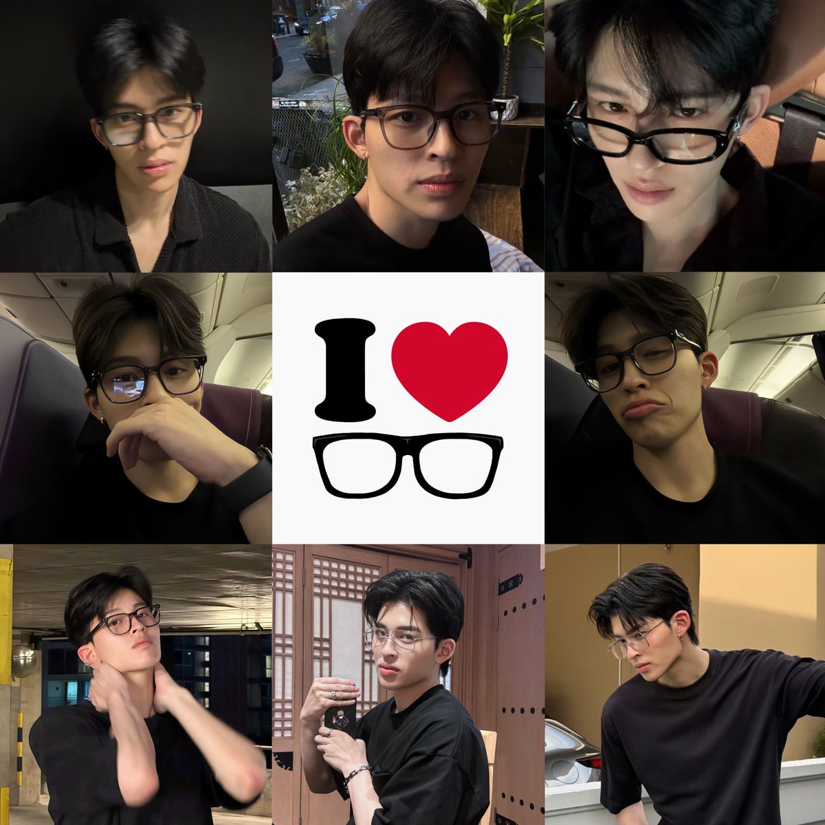 narawino's tweet photo. this combo of pond in black shirt + glasses >> https://t.co/S7WCqM4pav