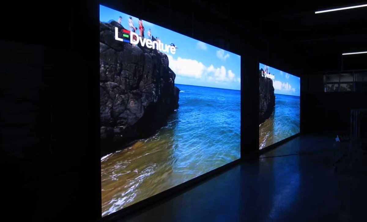 LedVenture's tweet image. indoor high brightness led display screen, high density pixel, high brightness and high grey scale,front service front installation, popular for shopping mall, store,airport, station media, pixels 1.56mm to 3.91mm.
#ledvideowall #advertisingleddisplay #hdledscreen #ledventure