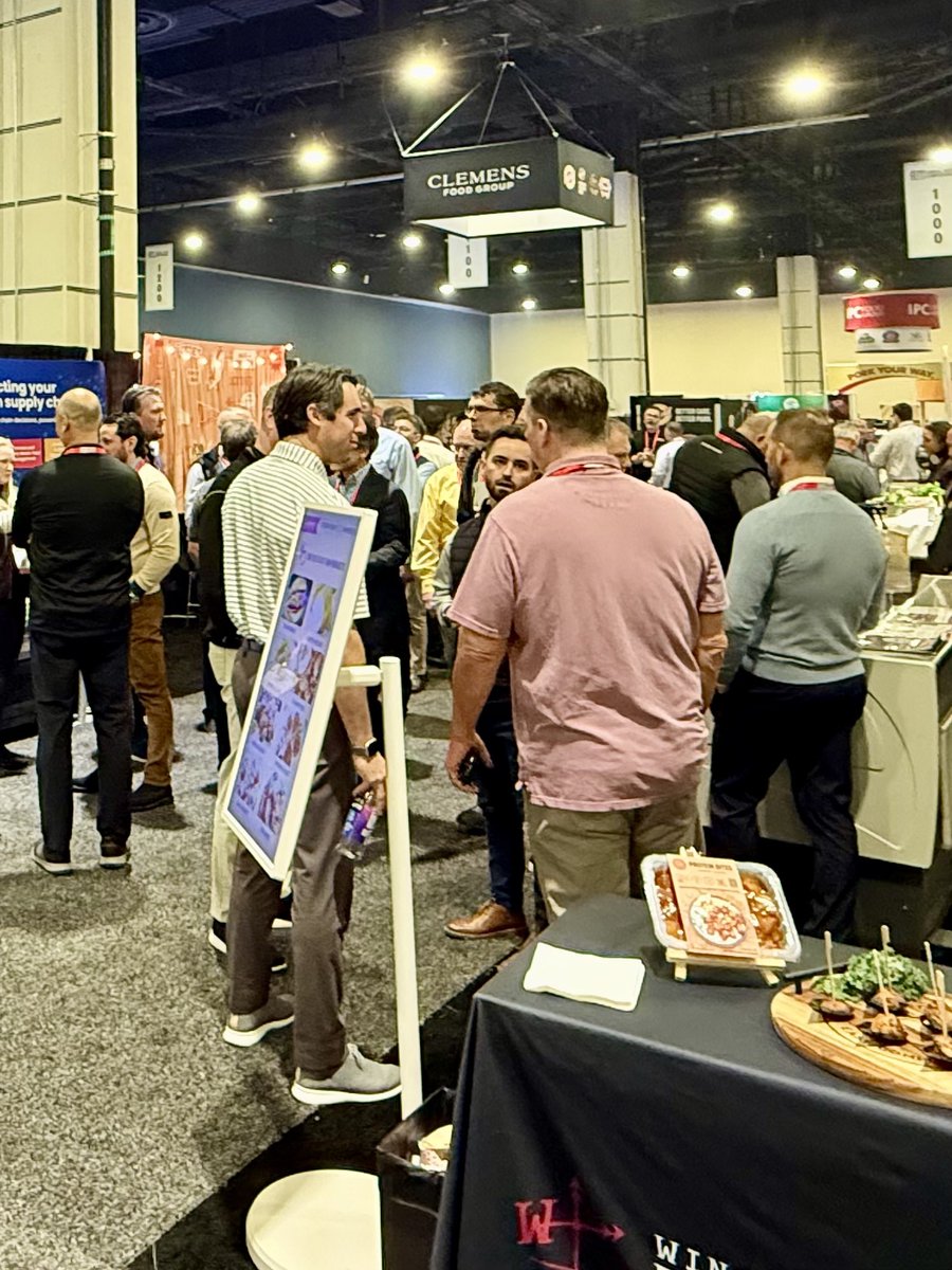 TradeshowLogic's tweet photo. The smells and tastes at #AMC2026 were as memorable as the conversations on the show floor. TL was onsite providing exhibitor support so brands could focus on connecting with customers and prospects. Always great partnering with @MeatInstitute. https://t.co/PnvmvCH3Ah