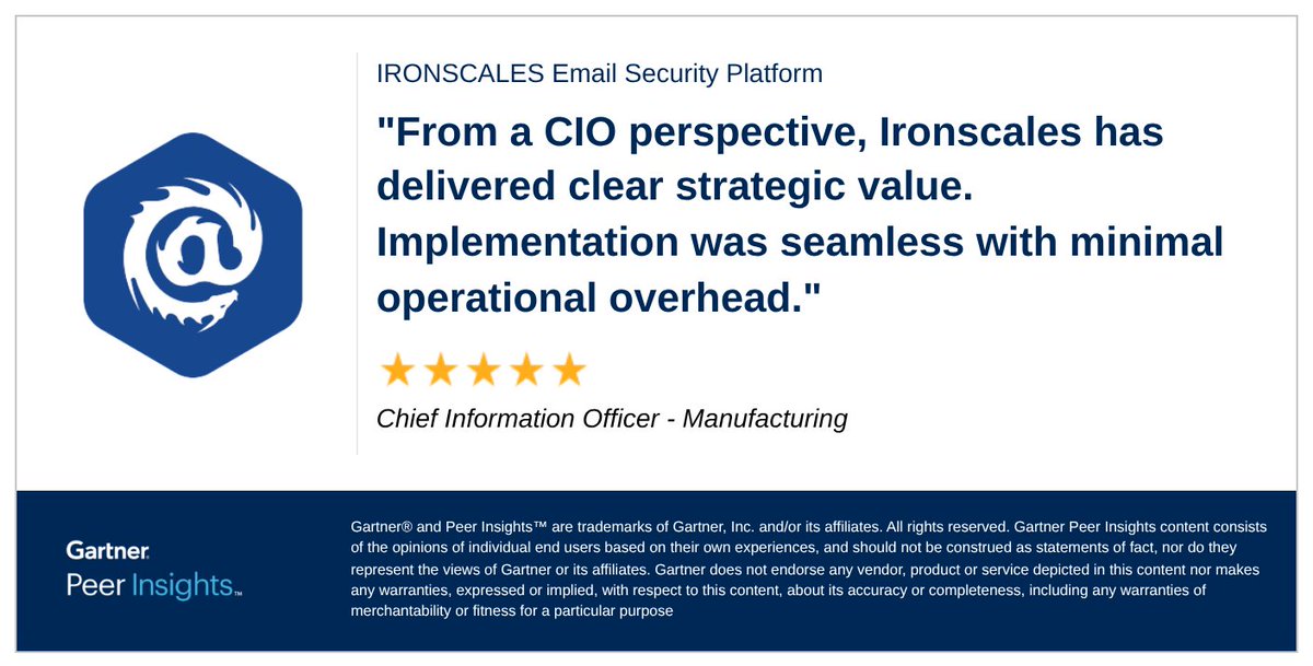 IRONSCALES tweet media