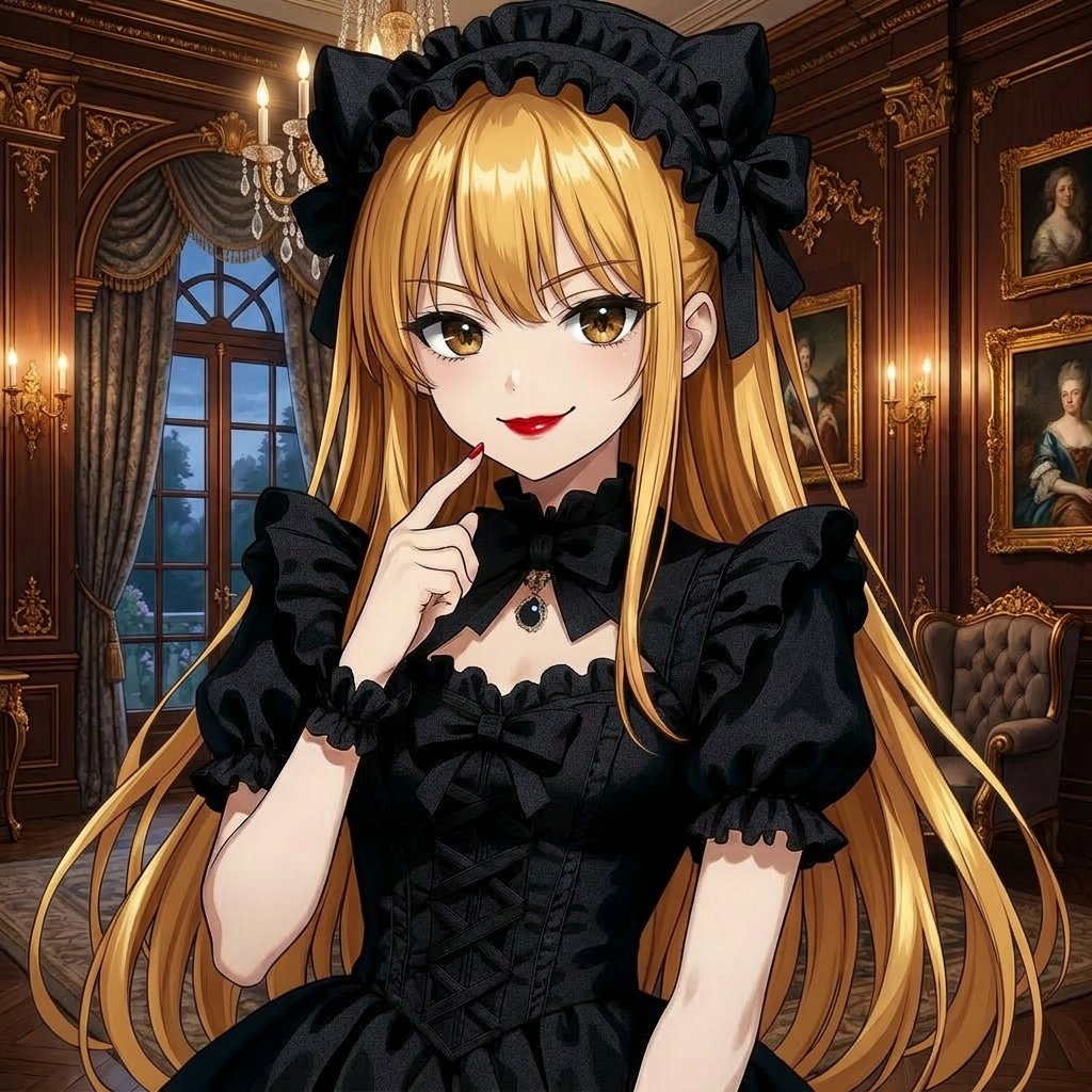 ⭐ 悪役令嬢 AIイラスト｜高画質コンビニプリント色紙 ｜創作女子アート AIイラスト ＃悪役令嬢大集合