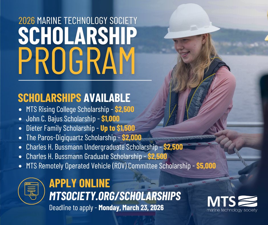 Marine Technology Society tweet media