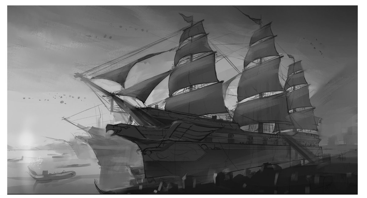 The Abraham Lincoln frigate by Minh Trần Quang - Check his profile on IAMAG Community : https://t.co/RySjjuwVwU 