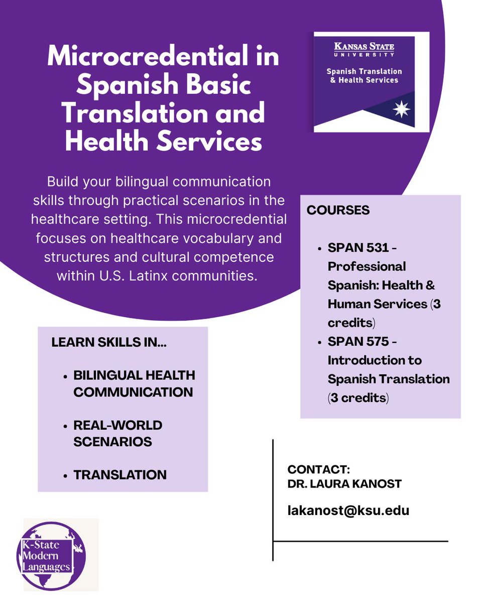 K-State Modern Languages tweet media