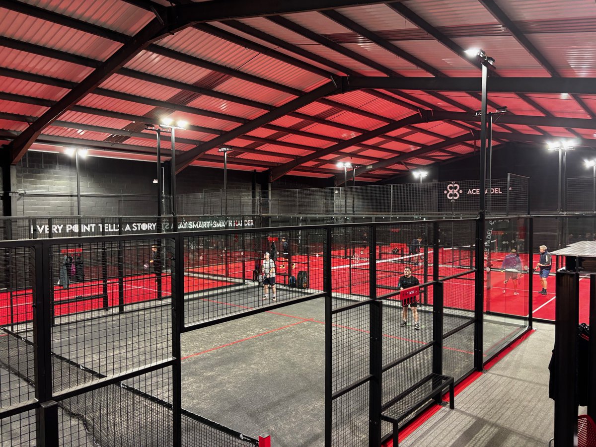 SoTCityCouncil's tweet photo. More padel courts are coming to Stoke-on-Trent – with new facilities opening at Fenton Manor.

We’re working in partnership with Ace Padel to open the new courts for the fastest growing sport in the UK.

Read more here: https://t.co/YjbQDBdt0c https://t.co/hLyfQo3qMD