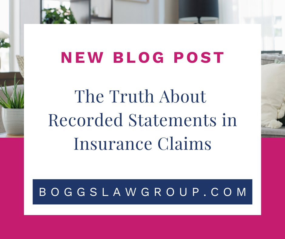 BoggsLaw's tweet image. Florida homeowners: Insurance companies often request recorded statements during claims investigations. Learn what these statements involve &amp;amp; how they can impact your insurance claim. Stay informed. Read more: boggslawgroup.com/recorded-state…

#FLInsurance #HomeownersRights #BoggsLawGroup