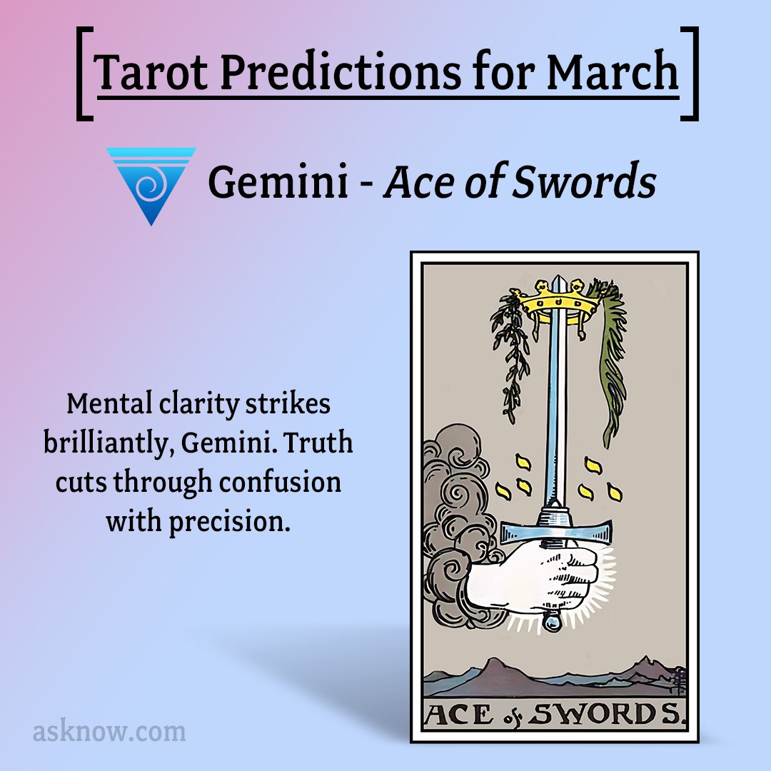 AskNowAdvice's tweet photo. Air Signs—your March Tarot Predictions are here! 💨 Expect mental breakthroughs, balanced harmony, and abundant generosity. What spring revelations await you? https://t.co/lOqJrassv5
#TarotPredictions #March2026 #AirSigns #TarotEnergy #AstroTarot https://t.co/vYMk1st0vr
