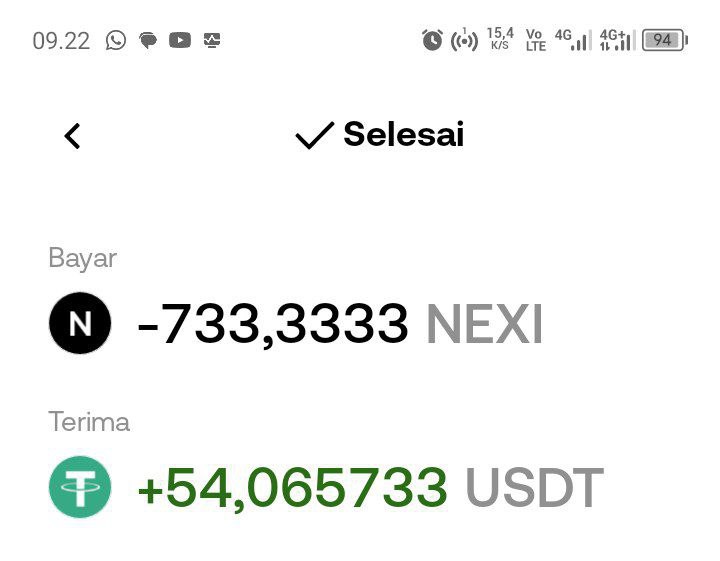 Pov : penggarap airdrop hari ini , mayan bisa buat beli sarung lebaran 😅

btw yang sering ngeluh gk pernah cair di airdrop apalagi sampe 2 tahun , tolong bedain itu gk elig apa gk garap.

source : member airdropasc